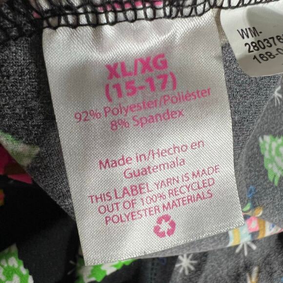 No Boundaries Womens Sloth Christmas Pajama Shirt Top Holiday Winter Festive XL - Picture 7 of 8